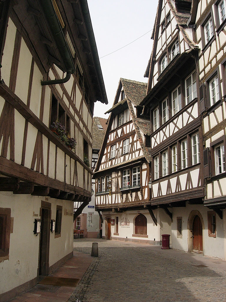 Découvrez l'originalité des maisons strasbourgeoises